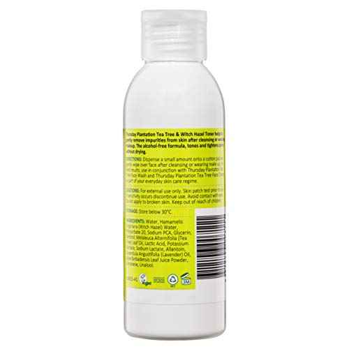 Thursday Plantation - Tea Tree & Witch Hazel Toner (100ml/3.38oz.)
