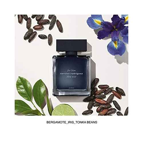 Narciso Rodriguez for Him Bleu Noir for Men Parfum Spray, 3.3 Fl Oz