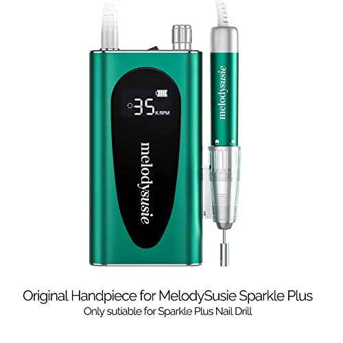 Handpiece for MelodySusie MM400C 2080 Old Version - Professional Coreless Brush Nail Drill, Sparkle Plus, Green