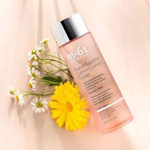 m-61 SuperSoothe Calm+Correct Toner | Calming, Soothing, Hydrating, Alcohol Free Toner. with Aloe, Botanicals, and Hyaluronic Acid, 5.0 Fl Oz