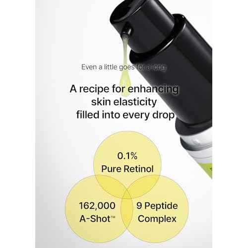 celimax The Vita A Retinol Shot Tightening Serum | with Pure Vitamin A Retinol, Peptide, Pore Minimizer, Wrinkles & Fine Lines, Firmer Skin, Anti-Aging, Skin Smoothing 30ml