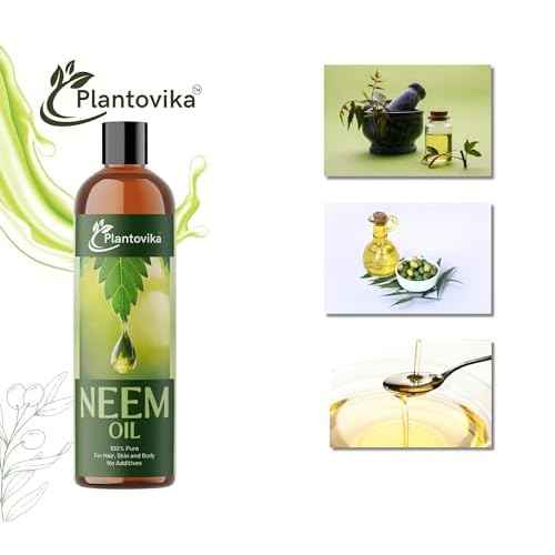 Pure Neem Oil (16 Oz) - 100% Cold Pressed, All Natural Concentrate, Unrefined, Multipurpose, Seed Extract