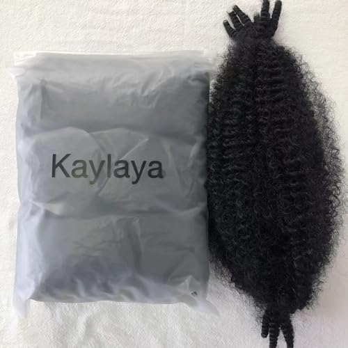 Marley Twist Braiding Hair 12 Inch Kinky Twist Hair 8 Packs Short Springy Afro Twist Hair Spring Twist Hair Marley Hair Wrapping Hair for Soft Locs Cuban Twist Hair for Pre-fluffed (12inch 1B)