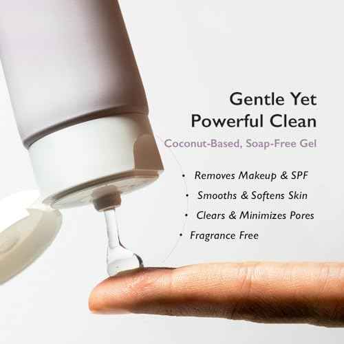 HARUHARU wonder Black Rice Moisture 5.5 Soft Cleansing Gel, Gentle Daily Cleanser, Low 5.5pH, Moisture Balance, Soap Free, For Sensitive Skin, Holiday Stocking Stuffer, Vegan, Cruelty-Free, 3.4 fl.oz