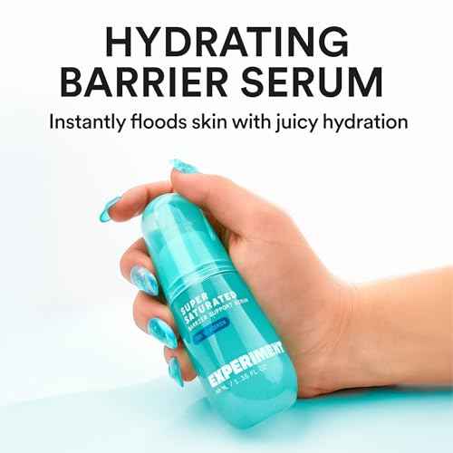 Experiment Super Saturated Ultra Hydrating Barrier Serum ? 30% Glycerin, Polyglutamic Acid + Prickly Pear for Intensive Moisture, Plump + Dewy Skin, 1.35 FL OZ ? Vegan for All Skin Types