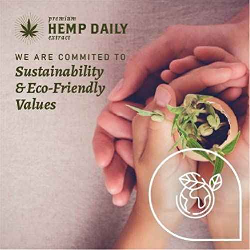 Premium Hemp Extract Daily Ultimate Strength Intensive Cream - Menthol, Argan, Jojoba, Rosehips - Lightweight, Fast-Absorbing Moisturizing Topical Lotion with Essential Oils - Lavender, Single 5oz