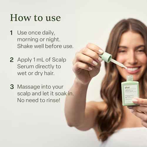 Divi Air Dry Bundle ? Includes 30ml Scalp Serum, Air Dry Cream & Leave-In Conditioner ? Hydrates, Strengthens & Smooths for Frizz-Free, Healthy, Shiny Hair, 3 Piece Set