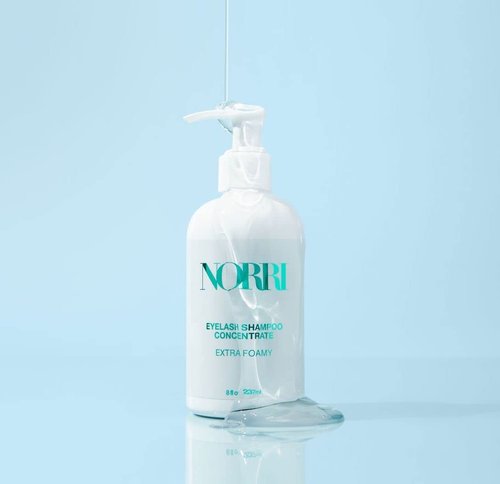 Norri Lash Shampoo Concentrate - 8oz / 237ml (1 Bottle makes 64oz) - Value Size with Labels included