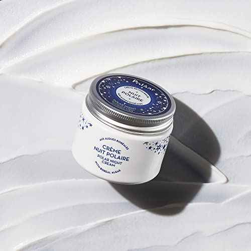 Pol?ar - Polar Night Revitalizing Cream with Boreal Algae - Smoothing, Regenerating, Detoxifying Moisturizing Night Cream - Vegan, Cruelty Free, Made in France - 1.7 fl oz