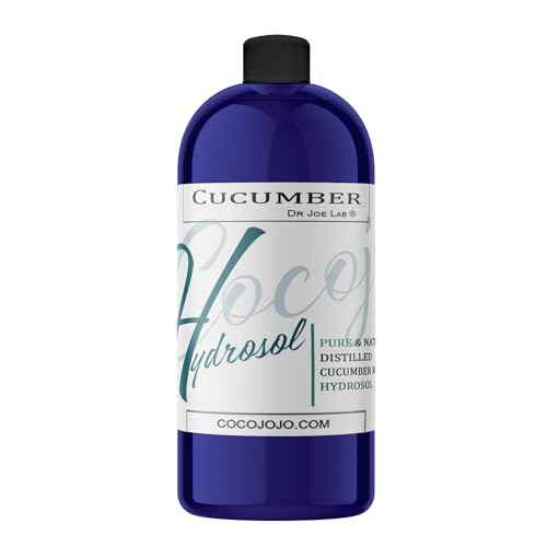 Dr Joe Lab Cucumber Hydrosol Spray Toner for face Floral Water Hydrating Mist, Pure and Natural for All Skin Types COCOJOJO - 32 oz
