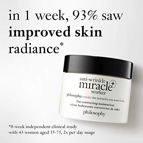 philosophy anti-wrinkle miracle worker moisturize day & night cream