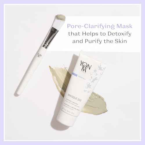 Yonka Masque 103 | Clay Face Mask | Clarify Skin and Tighten Pores with Botanical Extracts and Triple Clay Blend | Oily and Acne Prone Skin | Paraben-Free | 3.30 oz
