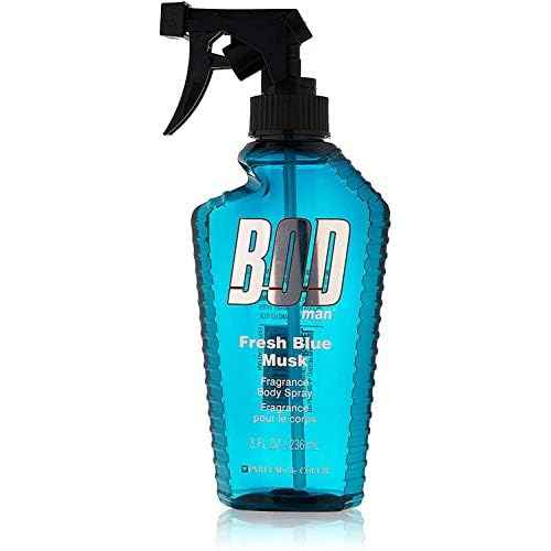 Bod Man Parfums de Coeur Fresh Blue Musk Body Spray 8 oz