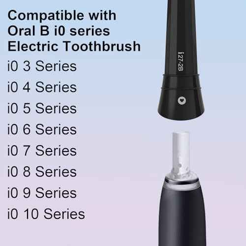 12pcs Replacement Heads Compatible with Oral B iO 3 4 5 6 7 8 9 10 Series Electric Toothbrush,Toothbrush Heads Compatible with Oral B iO Replacement Heads, Medium Bristles for Effective Cleaning