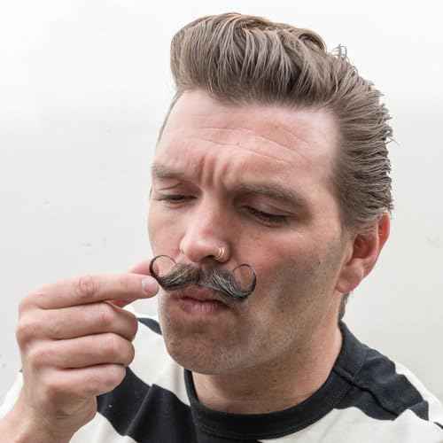 ZEUS Mustache Styling Wax for Men, Water-Based Formula with Mega Hold for a Refined, Long-Lasting Look (Made in Germany) 1.02 Fl. Oz.