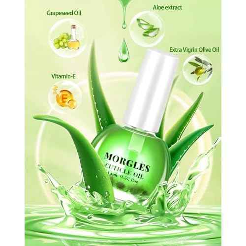 Nail Files and Buffers, MORGLES Nail Prep Kit with Emery Boards, Cuticle Remover Tools, Aloe Cuticle Oil for Manicure and Pedicure Shine Kit