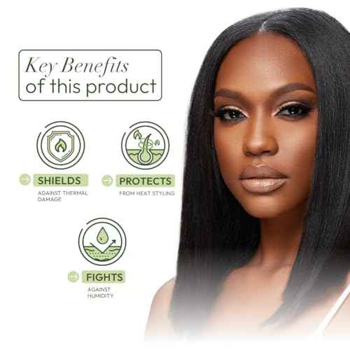 ORS Olive Oil Heat Protection Hair Serum infused with Coconut Oil for Restorative Shine 6.0 Ounce (Pack of 3)