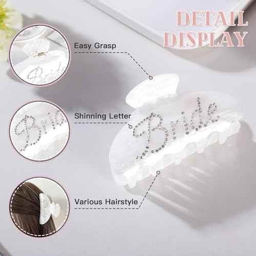 Bridal Shower Gifts?7-Piece Birde Gift Set with Tumbler, Tote, Slippers, Makeup Bag & More-Gift for Bride to be? Bachelorette Gifts for Her-Bridal Shower Decorations