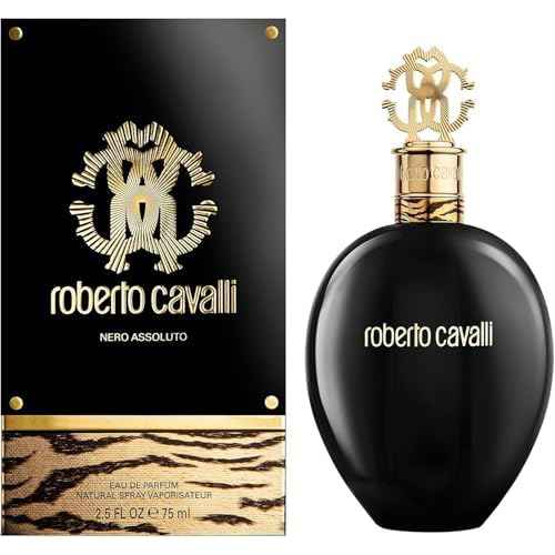 Roberto Cavalli Nero Assoluto Eau de Parfum Perfume Spray For Women, 2.5 Fl. Oz.