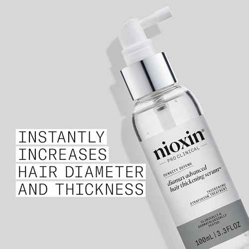 Nioxin Density Defend Diamax Advanced Hair Thickening Serum With Caffeine, Niacinamide & Panthenol For Thicker, Fuller-Looking Hair 3.38 Fl oz