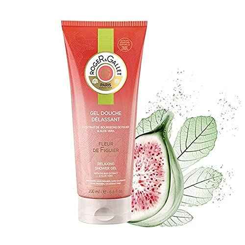 ROGER & GALLET | Body Wash & Shower Gel for Women | Fleur De Figuier 6.6 Oz Tube