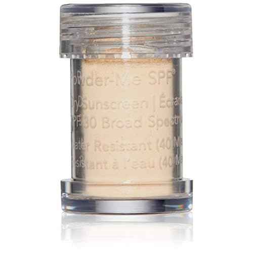 jane iredale Powder-Me SPF 30 Dry Sunscreen, Broad Spectrum Brush-On Physical Sun Protection for Face, Body, & Scalp, Refillable, Vegan, Cruelty-Free
