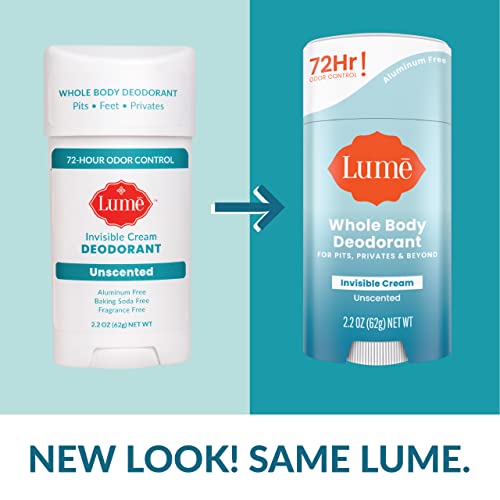 Lume Invisible Cream Stick - 2.2 ounce (Unscented)