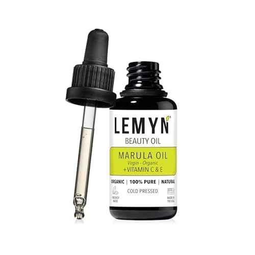 Virgin Marula Face Oil | Supercharged with Vitamin C & E | Freshly Made | Intense Hydration & Radiance Boost | Anti-Aging Skin Care and Face Moisturizer | Organic ? Vegan ? Cruelty-Free