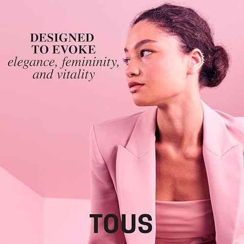 TOUS Silver Eau de Toilette Spray for Women, Floral Perfume with Notes of Violet, Rose, Peony, and Iris. Scent for Everyday Wear, 3 Fl Oz