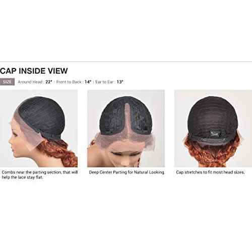 Sensationnel Synthetic HD Lace Front Wig - BUTTA UNIT 6 (MP/CARAMEL)