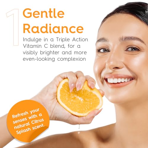 Tree To Tub Vitamin C Face Cream - Triple Action Vitamin C Moisturizer for Face, Face Moisturizer for Women, Day and Night Vitamin C Cream for Face
