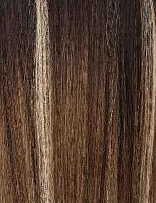 Sensationnel Butta Lace 90Sbangs Wigs - Unit 903 Glueless Wide Deep Part Synthetic Preplucked Hairline (BALAYAGEMOCHA)