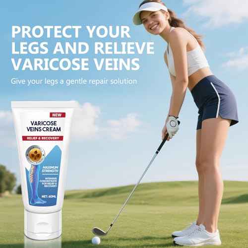 ITECFREELY Varicose Veins Cream, Improve Blood Circulation Varicose Veins Care, Fast Soothe Cream for Legs
