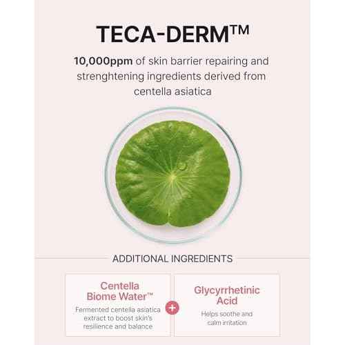 Centellian 24 Madeca Daily Repair Ampoule (Daily Soothing, 1.69fl oz) - Soothing & Hydrating Facial Serum for Sensitive Skin, Skin Barrier Repair & Fast Absorption, Korean Skin Care