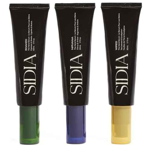SIDIA - The Hand Serum Trio | Cruelty-Free, Plant-Based, Clean Beauty (Set of 3-Nirvana, Wired, & Soaked, 1.7 fl oz | 50 mL each)