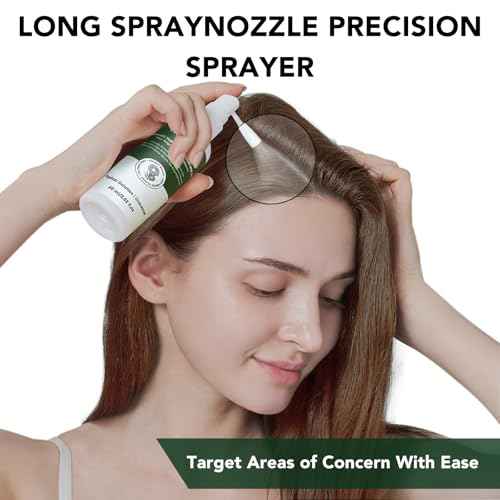 Minoxidil Hair Growth Spray for Men & Women, 5% Minoxidil Topical Solution Hair and Beard Growth Serum, Advanced Hair Regrowth Oil Treatment for Hair Loss, Thinning, Hair Regrowth & Thicker 2.02 fl.oz