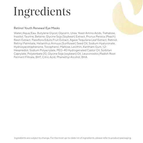 Murad Retinol Youth Renewal Eye Masks ? No-Slip Full Absorption Bio-Cellulose Under Eye Patches with Retinol, Blue Agave, & Passionfruit for Lines, Wrinkles, Puffiness