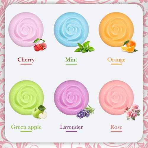 Bath Bombs for Women - 30 Pcs Handmade Natural Essential Oils Rose Bath Bombs with Scented Candles, Home Spa Fizzies Bubble Bath, Birthday Gifts for Women Her Self Care Gifts for Mom Wife (30)