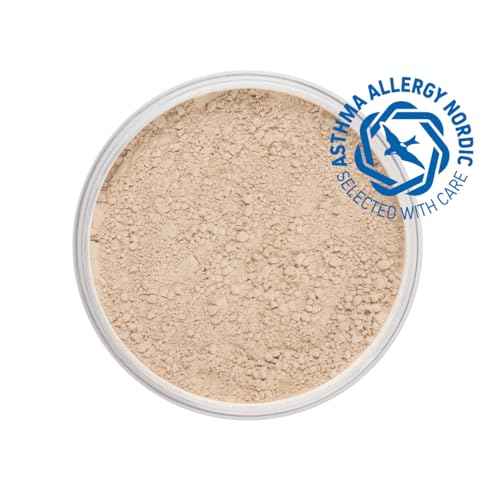 Idun Minerals - Mineral Powder Foundation - Imparts Rich Colour Payoff That Flatters Every Skin Type - Offers Impeccably Soft, Radiant Finish - Neutral Extra Light Shade - Jorunn - 0.25 Oz