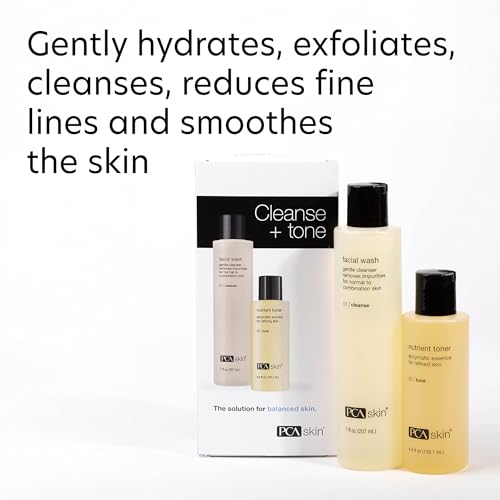 PCA SKIN Gentle Foaming Face Wash, Hydrating Facial Cleanser, Removes Makeup and Hydrates and Purifies Skin, Good for Sensitive, Combination, Normal, and Acne-Prone Skin, Gentle Face Wash, 7 oz Bottle