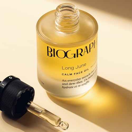 Face Oil Quieting Skincare Beauty Treatment, 13ml. Anti-Aging Vitamin E, Moisturizing Primrose, Soothing Calendula. All Skin Types. Organic Vegan Facial Oil for Women Face Skincare Moisturizer