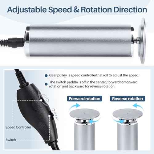 Electric Foot File Remover Callus: Profesional Pedicure Tool for Foot Sander - Summer Adjustable Speed Feet File Grinder for Skin and Calluses - 60 Pcs Replacement Sandpaper Disk for Home Spa Salon