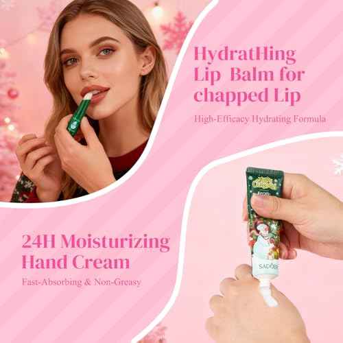 Advent Calendar 2025 Beauty Advent Calendar for Women 24 Days Christmas Gifts, Hand Cream Body Lotion 2025 Advent Calendars for Adult Advent Skincare Calendar for Girls 24pcs Countdown Gift Stocking Stuffers
