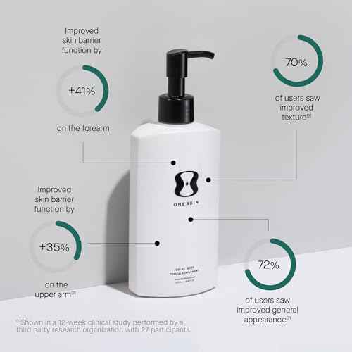OneSkin BODY OS-01 Peptide Topical Supplement & Skin Longevity Age Reversal Moisturizer | Safe for Sensitive Skin, Fragrance-Free