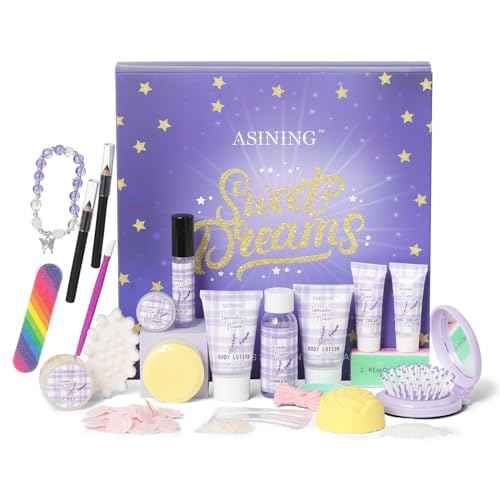 Beauty Advent Calendar 24 Days of Holiday Advent Calendar for Women, Mom, Wife, Her Holiday Gift,Pamper Kit- Unique Lavender Spa Gifts Basket Set Self-Care Spa Set ? Body Care Skin Care