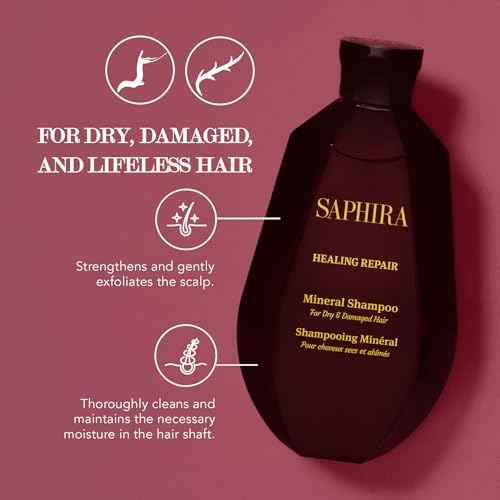 Saphira Hair Care Shampoos ? Sulfate & Paraben-Free, Hydrating, Repairing & Volumizing for All Hair Types
