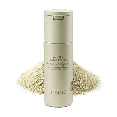 Whole Plant Daily Foam & Exfoliant (2.82 oz) ? Matcha Facial Cleanser, Gentle Enzyme Foam, Suitable for Sensitive Skin, Korean Skincare, Rich Lather, Makeup Remover