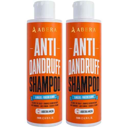 ABERA Anti Dandruff Shampoo for Stronger Hair & Healthier Scalp, Nourishes, Supports and Promotes Hair Growth, Get Rid of Dandruff, Set of 2