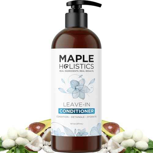 Leave In Conditioner for Dry Damaged Hair - Ultra Moisturizing Deep Conditioner for Dry Damaged Hair and Frizz Control with Silk Amino Acids - Smoothing Leave In for Curly Hair Moisturizer