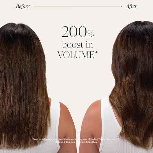 L'ANZA Healing Volume Thickening Conditioner, Boosts Shine, Volume, and Thickness of Fine Flat Hair, Rich With Bamboo and Keratin, Luxury Hair Care